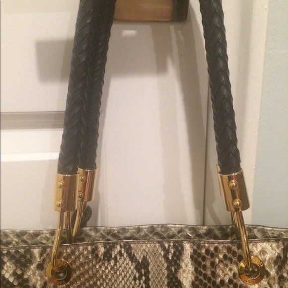 MICHAEL KORS Collection  Python Skorpios Tote - Picture 5 of 8